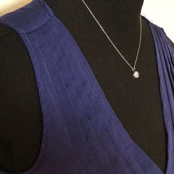 Zara Basic Royal Blue Small Sleeveless Dress - Picture 6 of 7